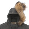 Loro Piana «Green Storm System» Westernbrook Cashmere Parka in Grey - SARTALE