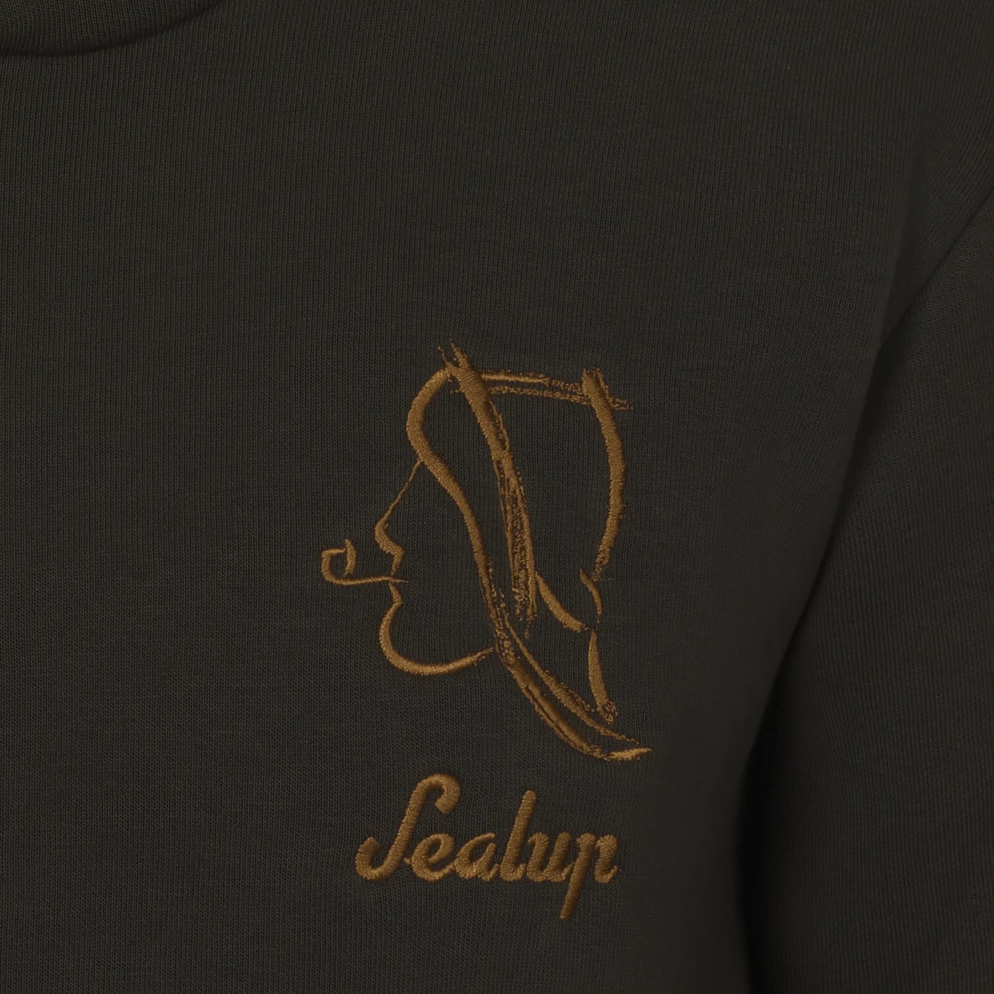 Hooded Sweatshirt in Green