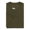 Marco Pescarolo Crew-Neck Cotton T-Shirt in Olive Green - SARTALE