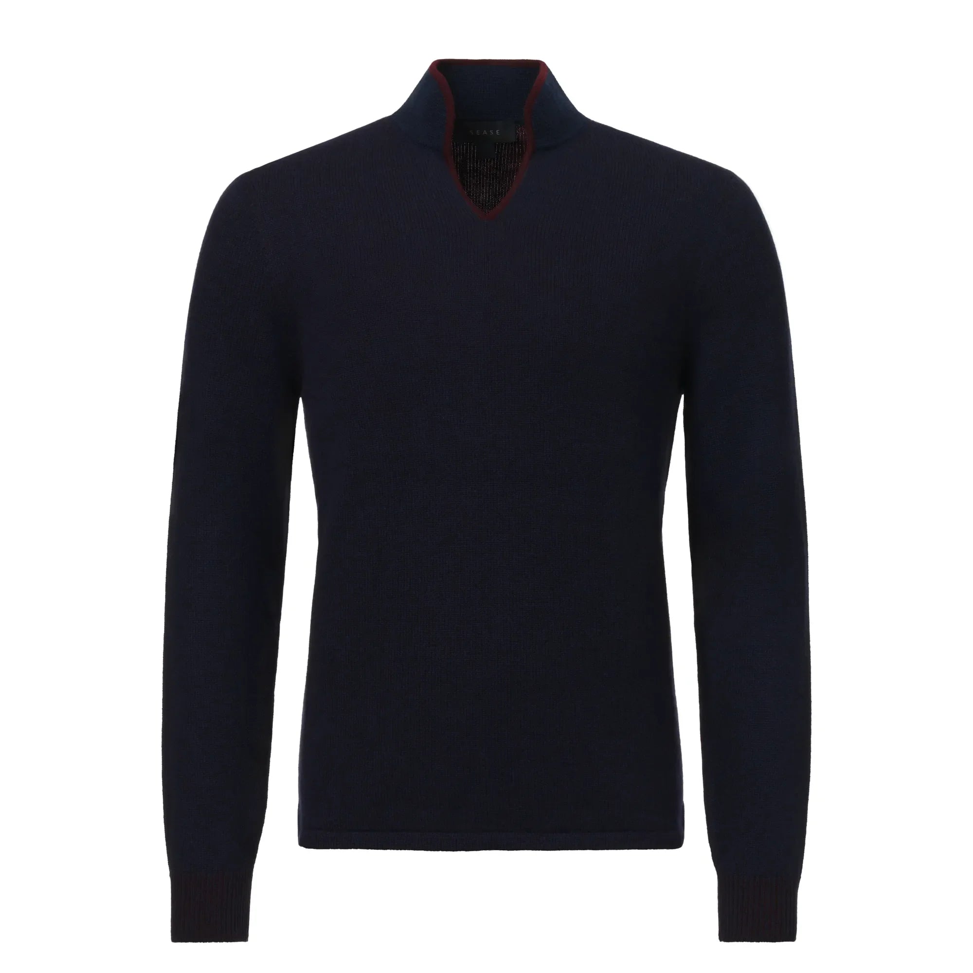 Ellen Sweater with Milano Waffle-Knit Collar