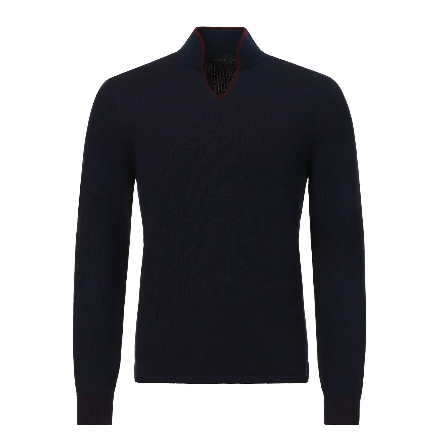 Ellen Sweater with Milano Waffle-Knit Collar