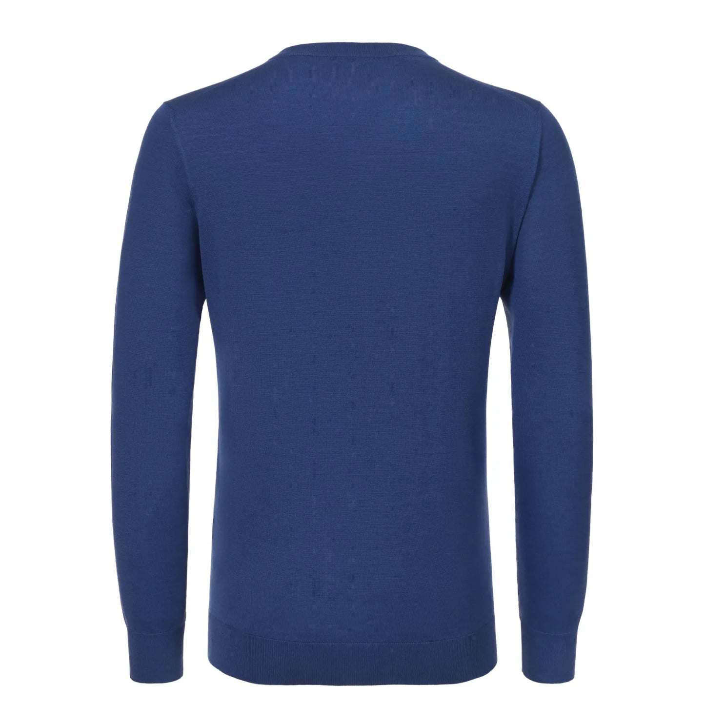 Wool and Cashmere-Blend Sweater in Blue