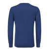 Wool and Cashmere-Blend Sweater in Blue