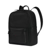 Logo-Embroidered Leather Backpack in Black Kiton - Sartale