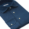 Emanuele Maffeis Cotton Denim Blue Shirt - SARTALE