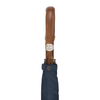 Chestnut Wood-Handle Umbrella in Blue