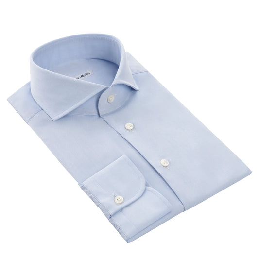 Plain Cotton Shirt in Blue