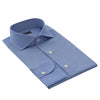 Finamore Cotton Dress Shirt in Blue - SARTALE