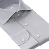 Fray Classic Cotton Shirt in Light Grey - SARTALE