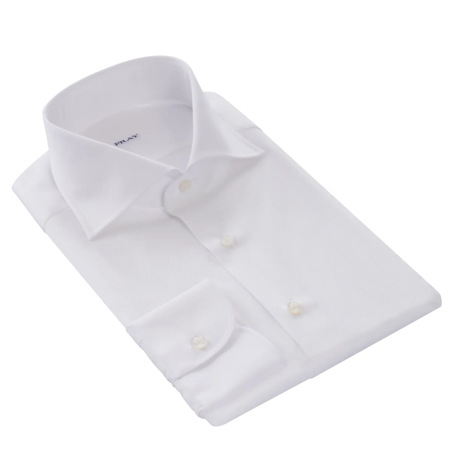 Cotton Plain Shirt in White
