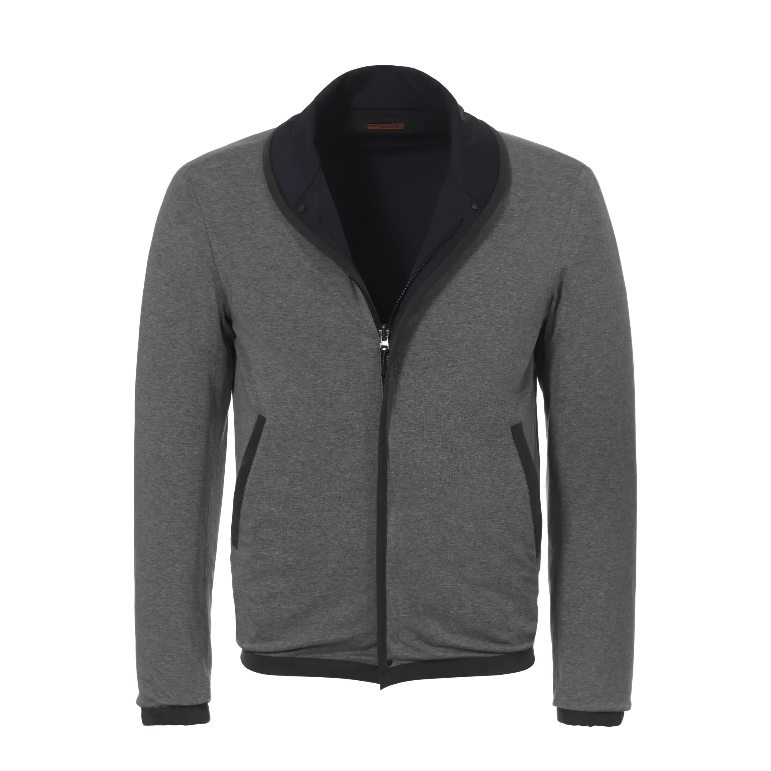 Jib Set Reversible Stretch Jacket in Navy Blue