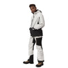 Laminated Wool-Blend Hooded Ski Jacket in Off White