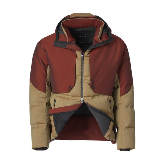 Sease Insulated Wool and Bio Nylon Hooded Down Jacket - SARTALE