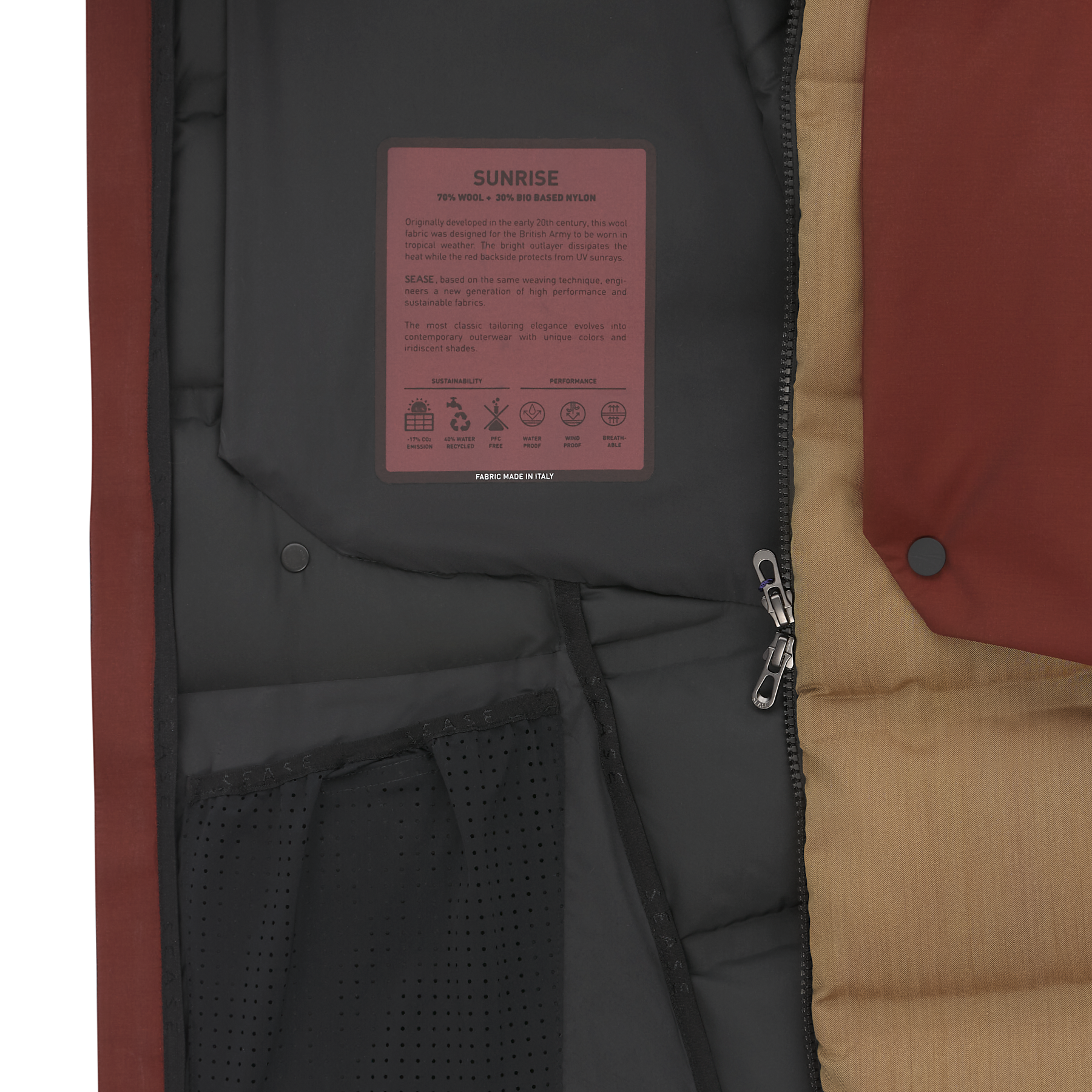 Sease Insulated Wool and Bio Nylon Hooded Down Jacket - SARTALE