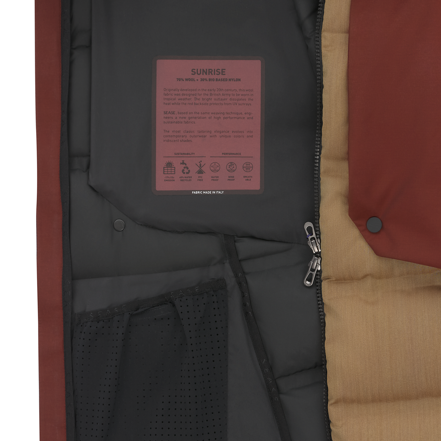 Sease Insulated Wool and Bio Nylon Hooded Down Jacket - SARTALE