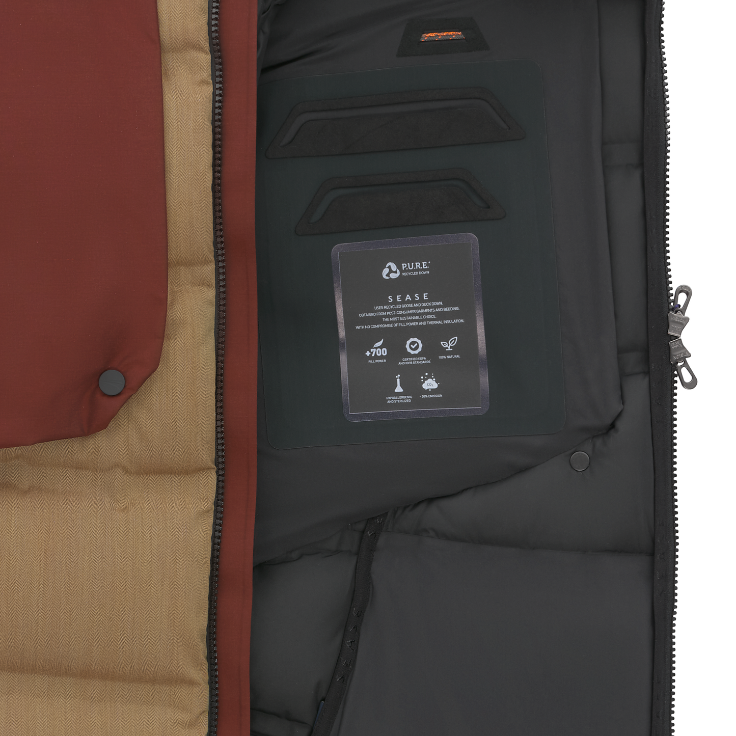 Sease Insulated Wool and Bio Nylon Hooded Down Jacket - SARTALE