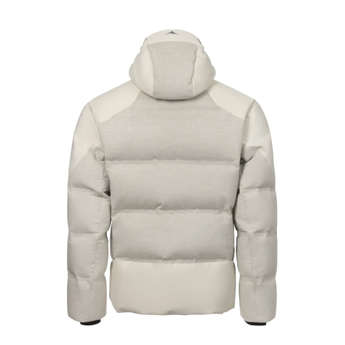 "Vampire" Insulated Cashmere and Wool Hooded Down Jacket