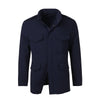 Luigi Borrelli Virgin Wool-Blend Field Jacket in Blue - SARTALE