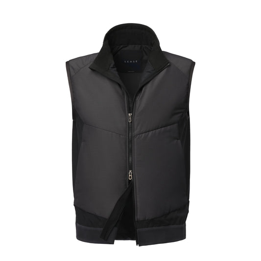 Sease Wool and Nylon-Blend Vest in Grey - SARTALE