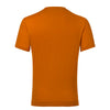 Rundhals-T-Shirt aus Baumwolle in Rot