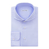 Finest Cotton Light Blue Shirt with Shark Collar