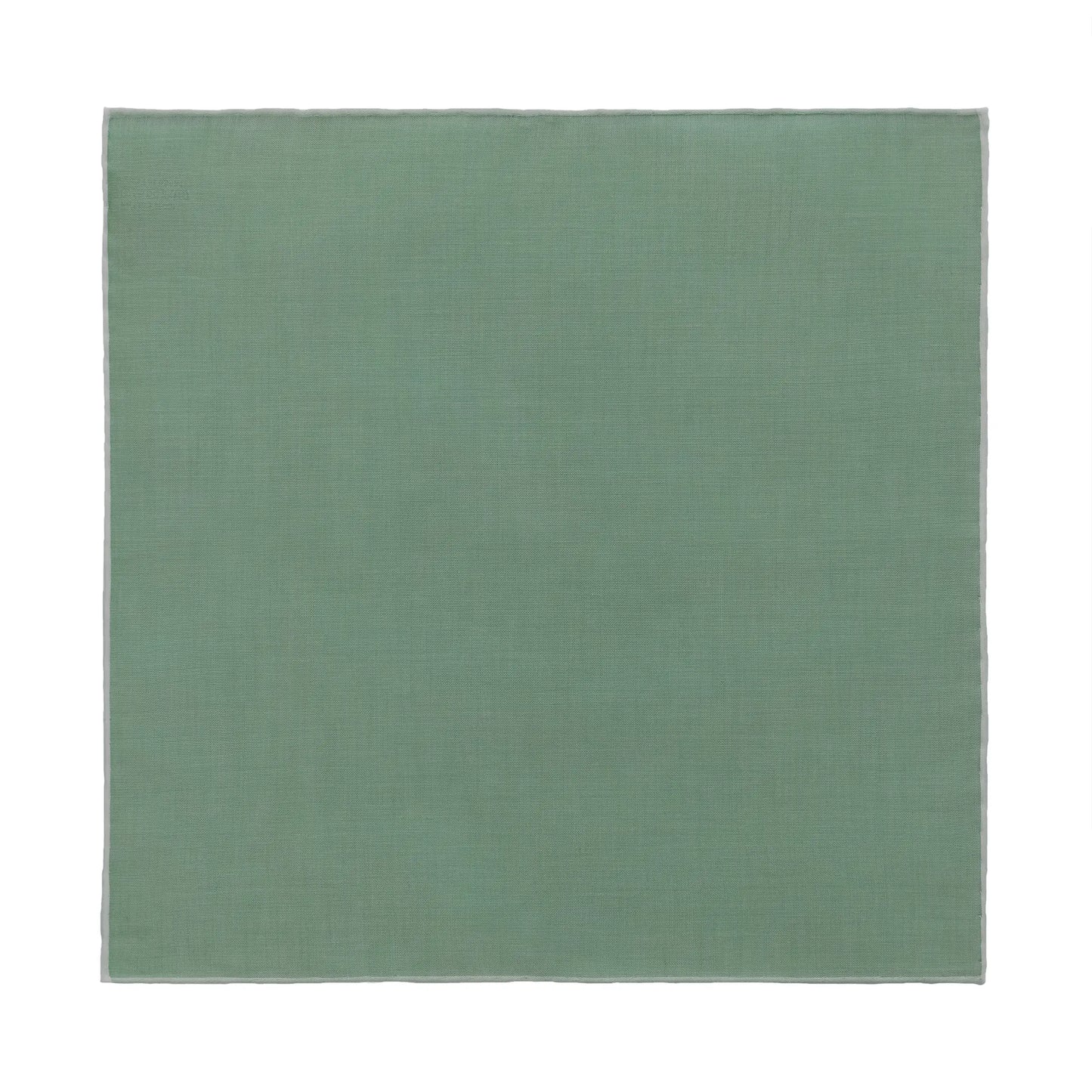 Cotton Pocket Square in Light Green