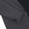 Einreihiger Anzug aus Woll-Kaschmir-Mischgewebe mit Glencheck-Muster in Grau