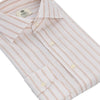 Striped Linen Shirt in Beige