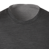 Sease Virgin Wool and Cotton Reversible T-Shirt in Lead Grey - SARTALE