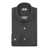 Sonrisa Cotton-Jersey Shirt in Dark Grey - SARTALE