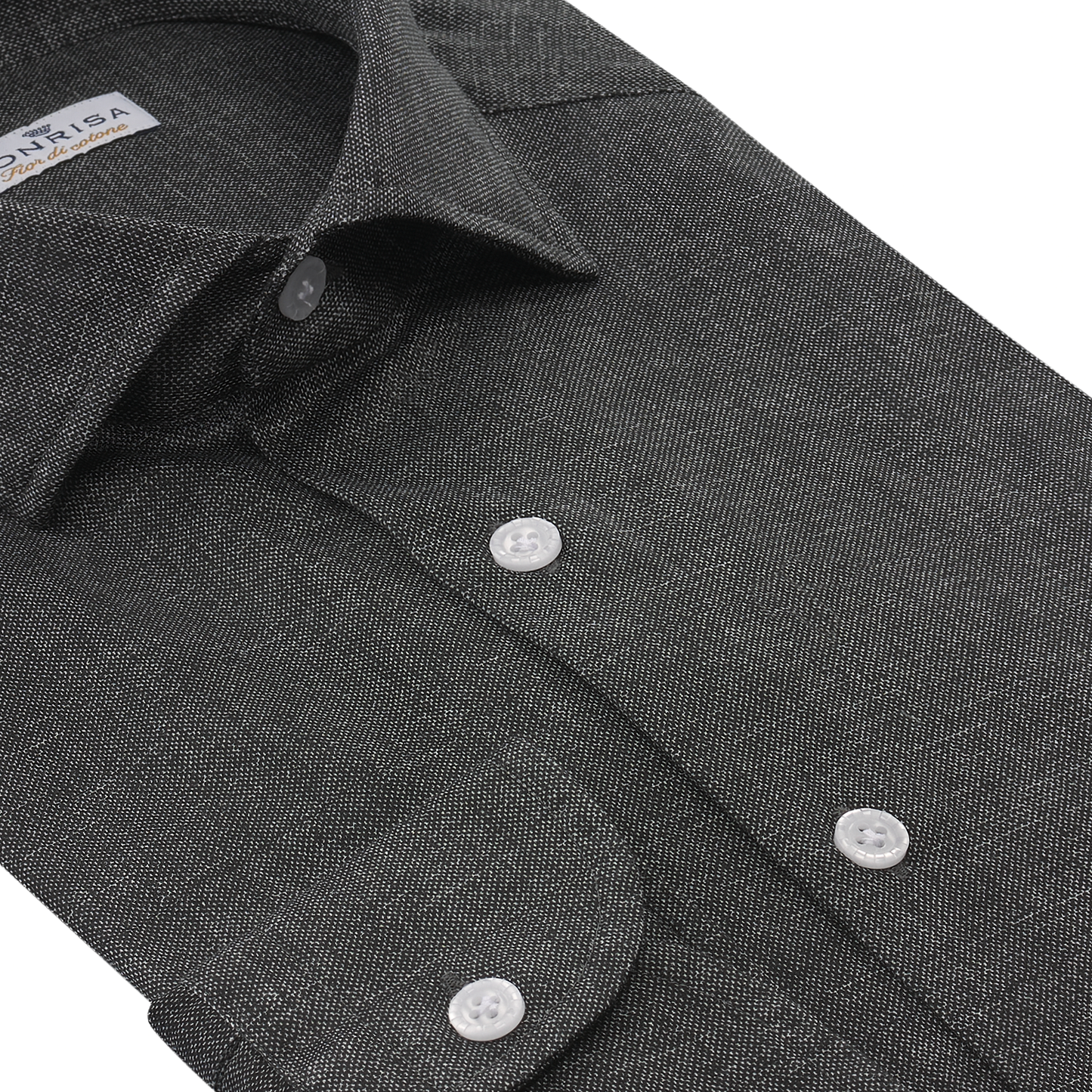 Cotton-Jersey Shirt in Dark Grey