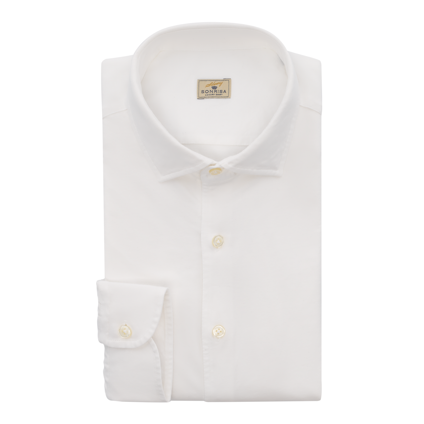 Cotton-Jersey White Shirt