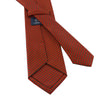 Printed Self-Tipped Silk Tie in Red