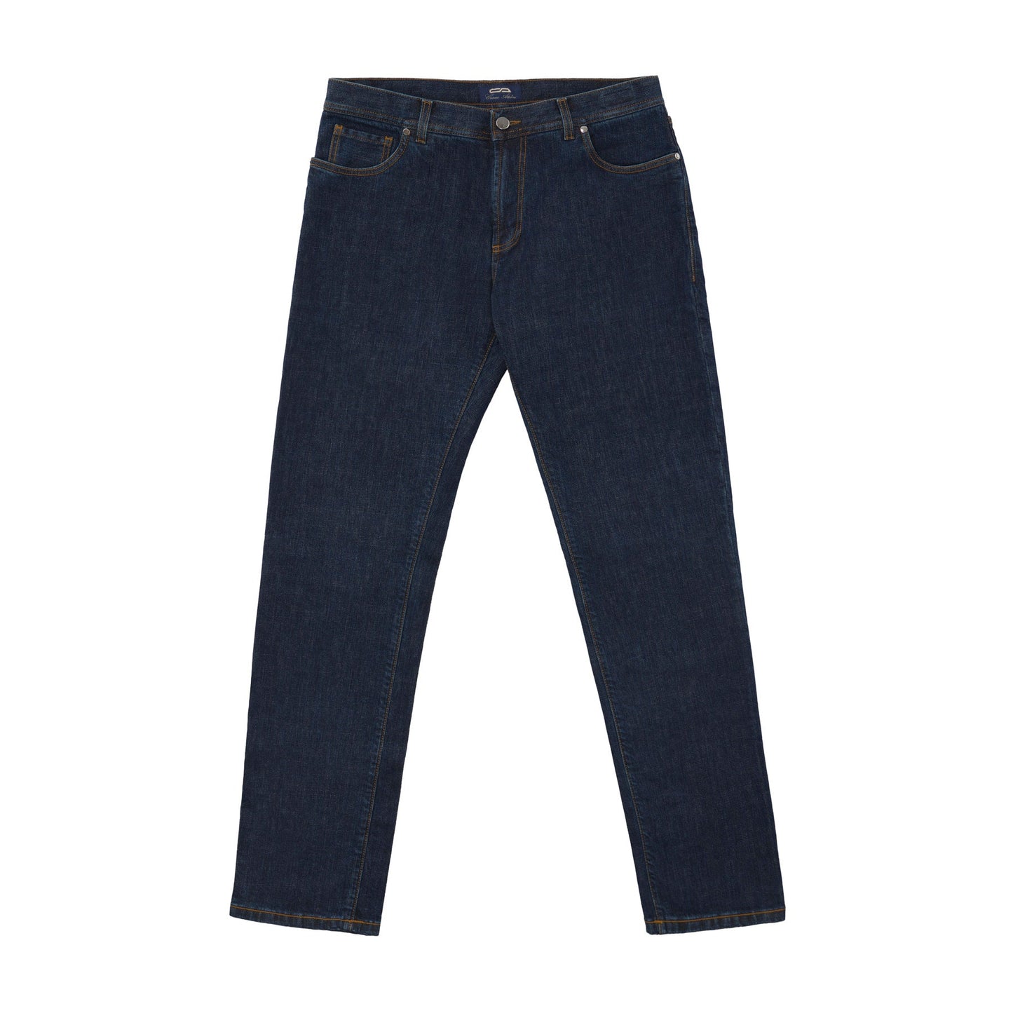 Cesare Attolini Regular-Fit-Stretch-Cotton Denim Blue Jeans - SARTALE