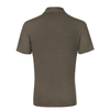 Linen Polo Shirt in Taupe