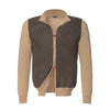 Cashmere and Leather Blouson