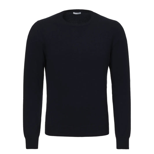 Knitted Cashmere Sweater in Navy Blue