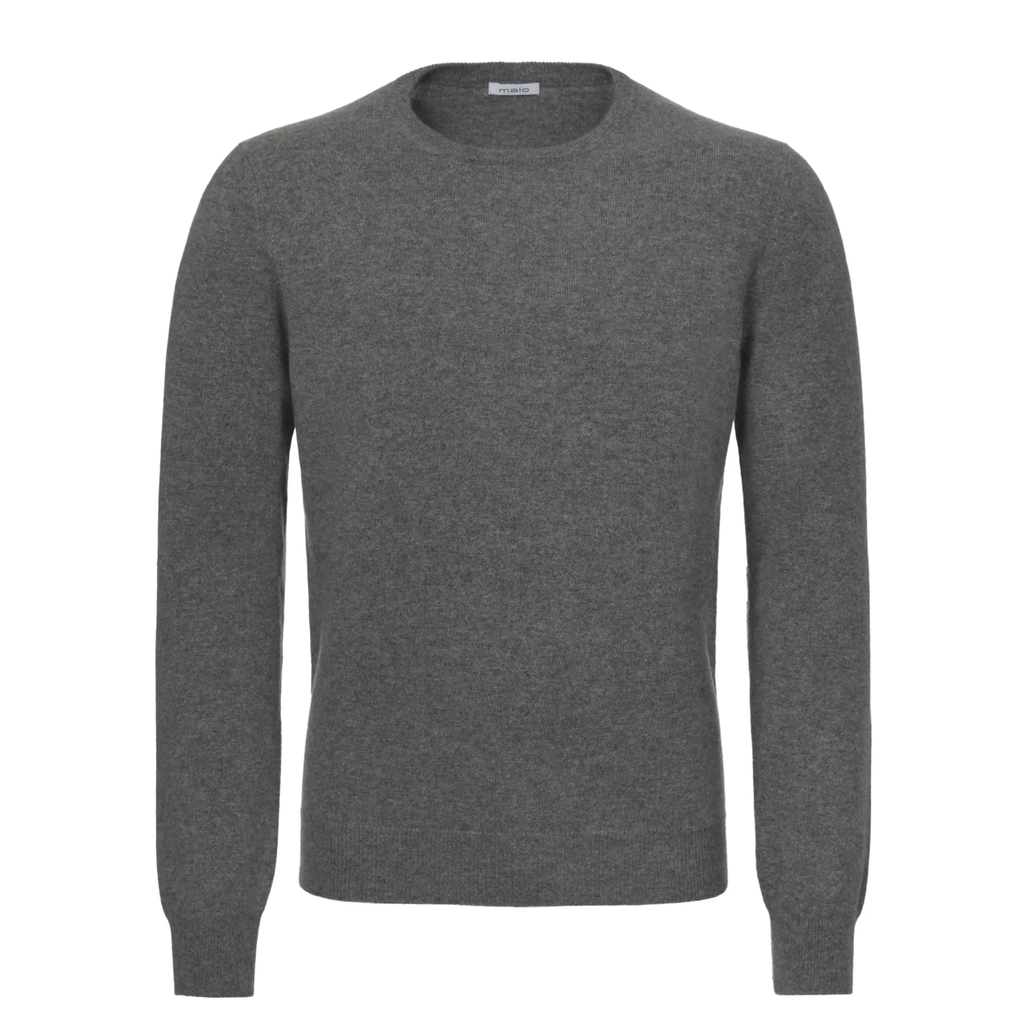 Knitted Cashmere Sweater in Grey