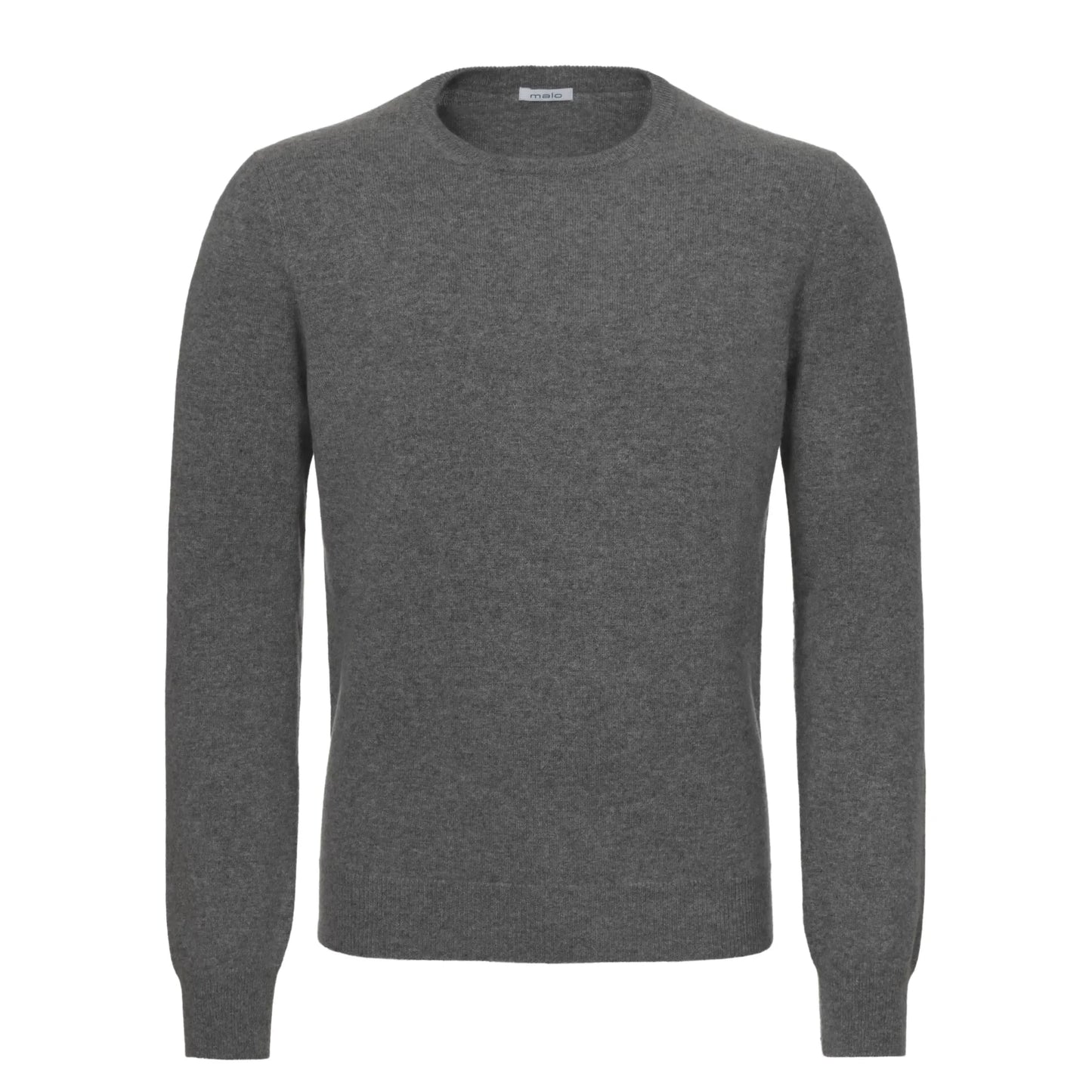 Knitted Cashmere Sweater in Grey