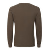 Cotton Pullover in Marrone Brown