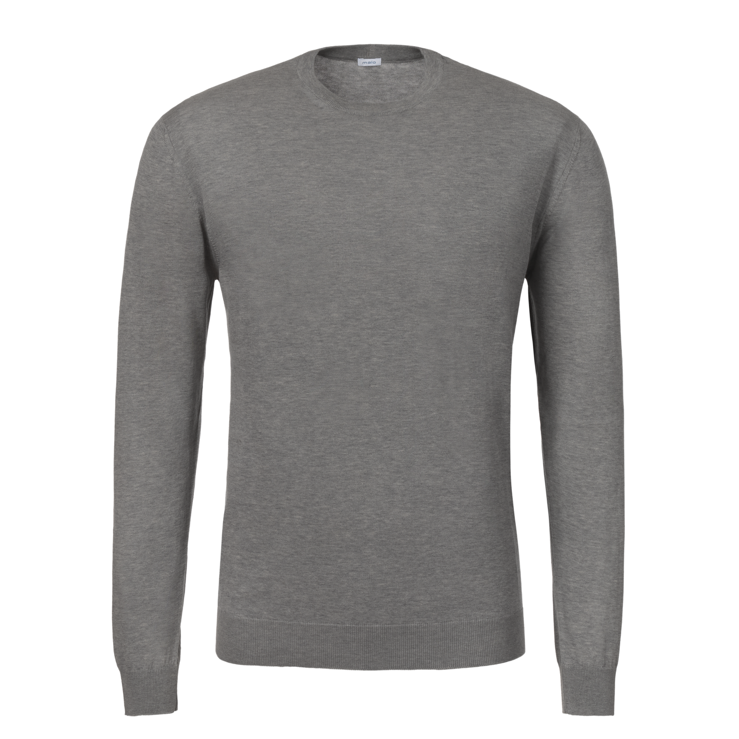 Cotton Long Sleeve in Grey