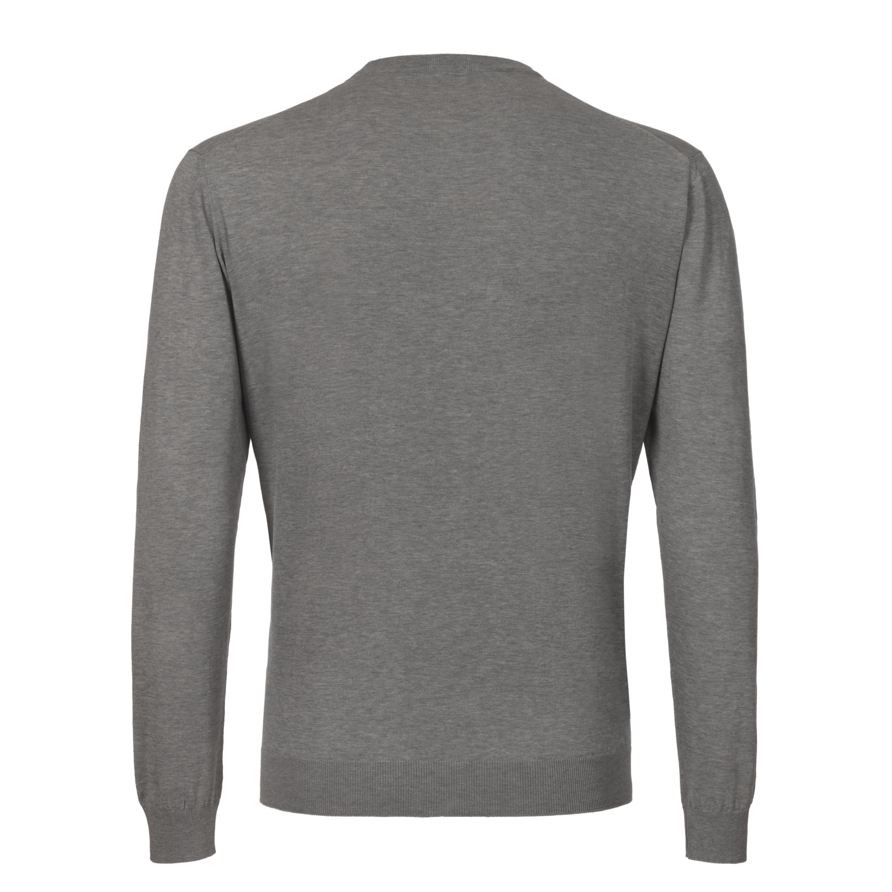 Cotton Long Sleeve in Grey