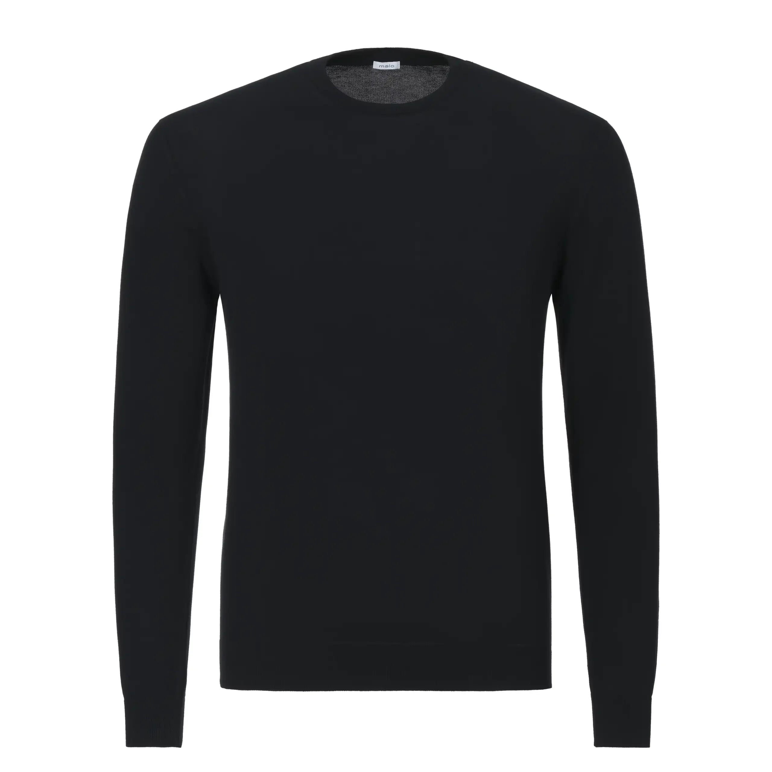 Cotton Pullover in Dark Blue