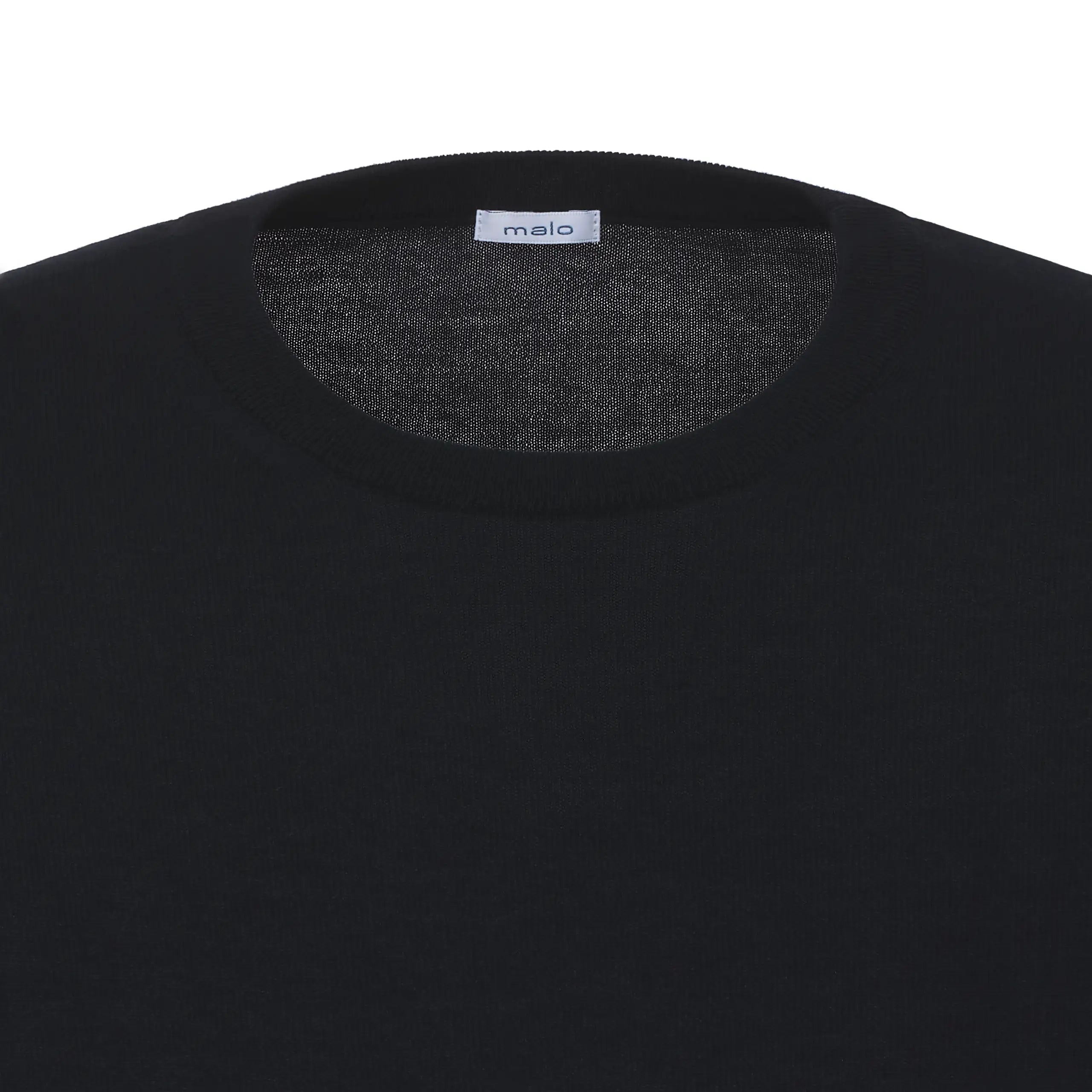 Cotton Pullover in Dark Blue