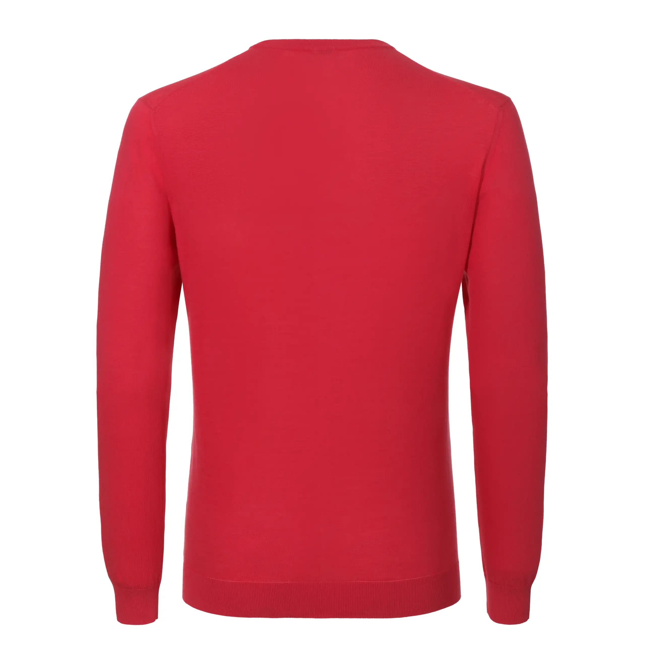 Cotton Pullover in Fuchsia