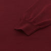 Knitted Cashmere and Silk Sweater in Bordeaux