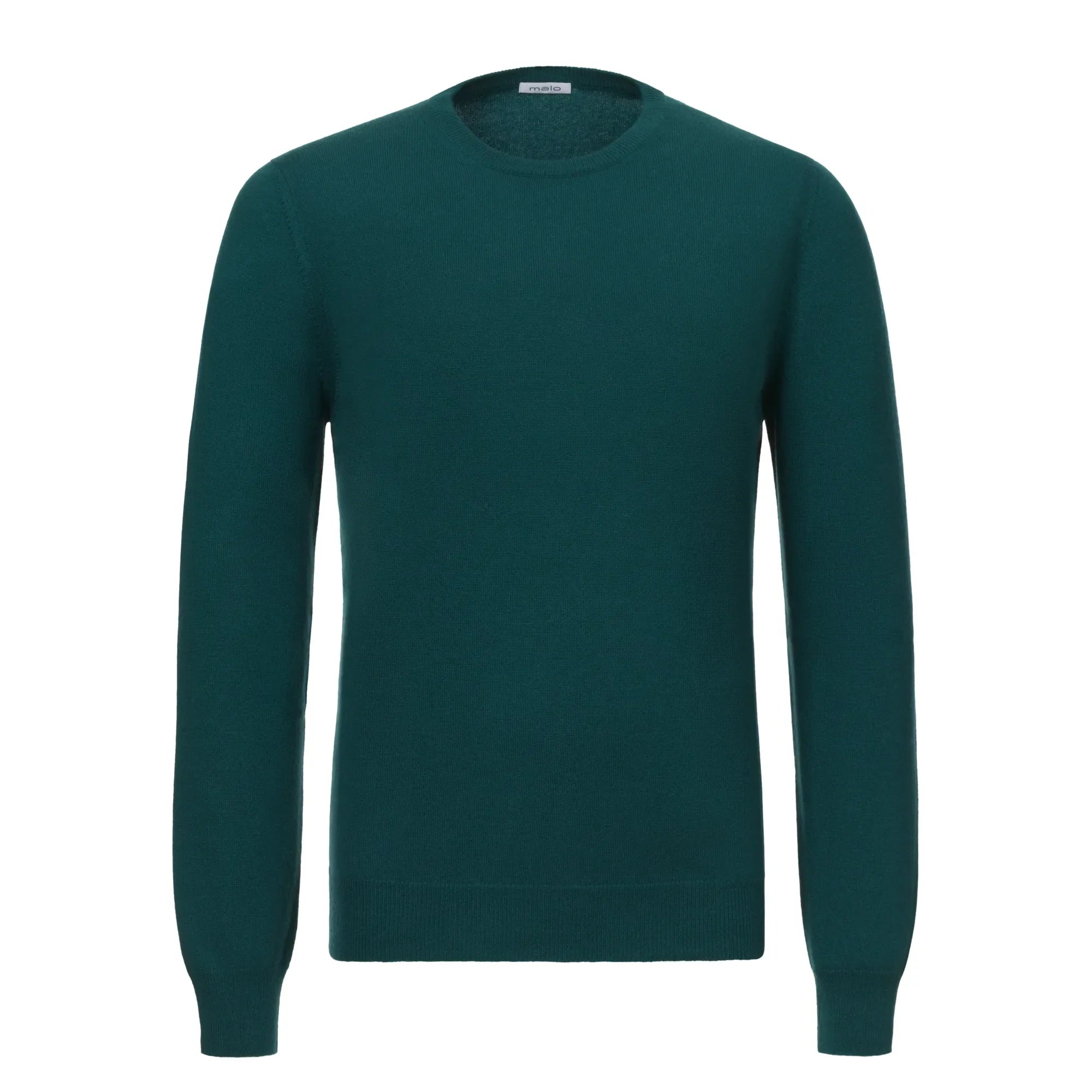 Knitted Cashmere Pine Green Sweater