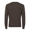 V-Neck Long Sleeve in Brown