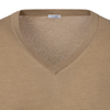 V-Neck Long Sleeve in Beige