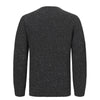 Knitted Cashmere Grey Melange Sweater